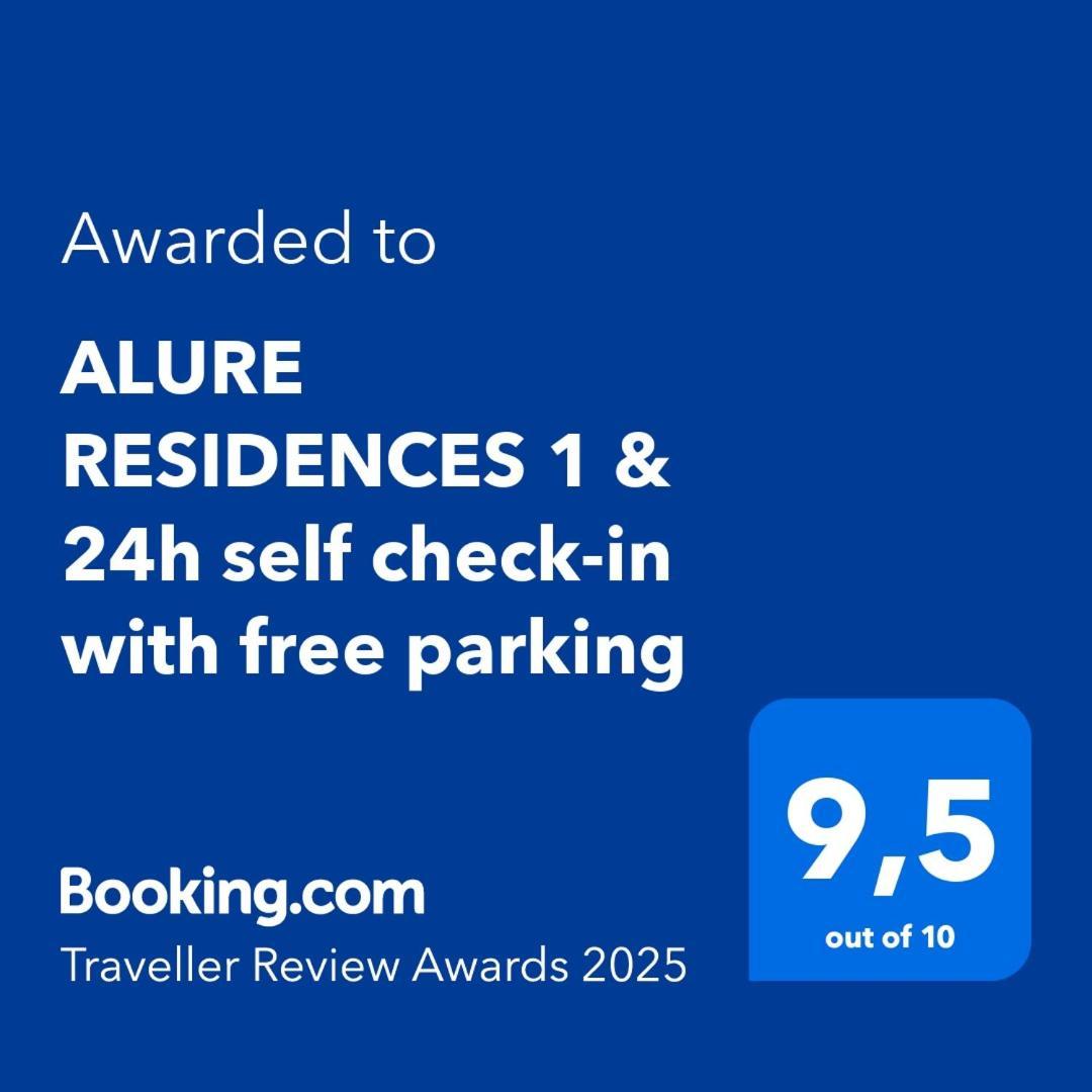 Alure Residences 1 & 24H Self Check-In, Free Parking In Front Of The Apartment Building, New Building, Terrace, Cafe With Breakfast In The Apartment Building, Next To The Aqua Park Banská Bystrica Exterior photo